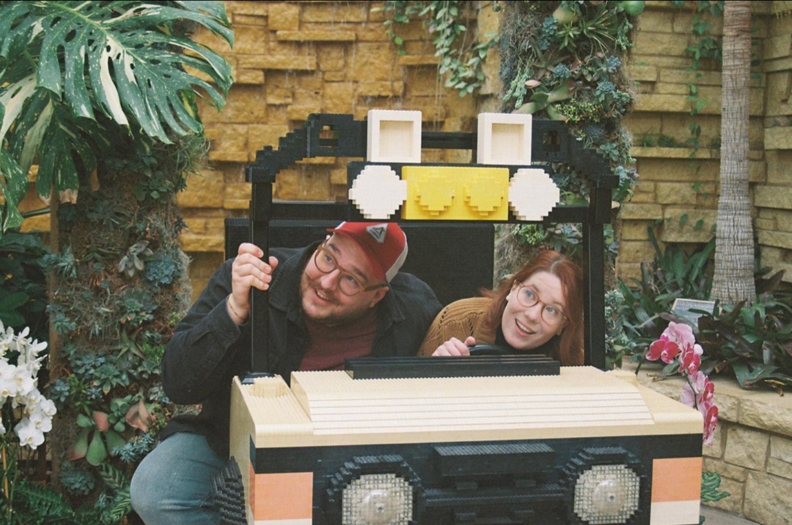 Lego garden scene representing creativity and engineering mindset